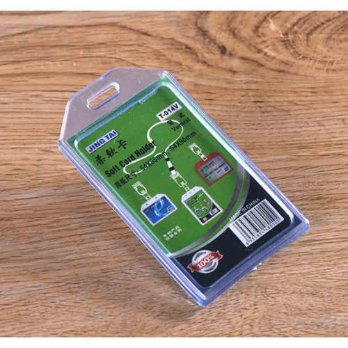 Soft id card cover